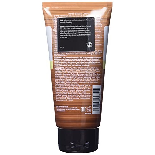 Australian Gold Instant Sunless Tanning Lotion, 6 Ounce | Rich Bronze Color w...