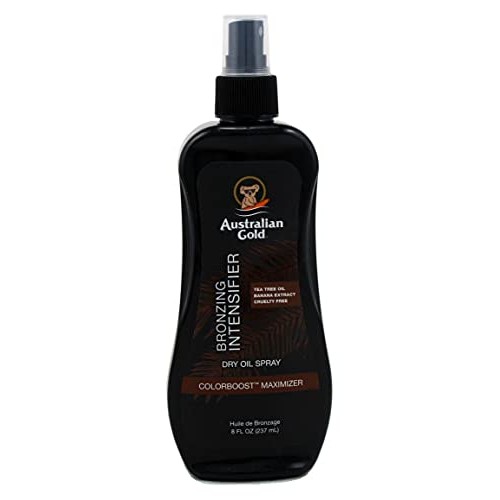 Australian Gold Intensifier Bronzing Dry Oil Spray 8 Ounce (235ml) (Pack of 2)