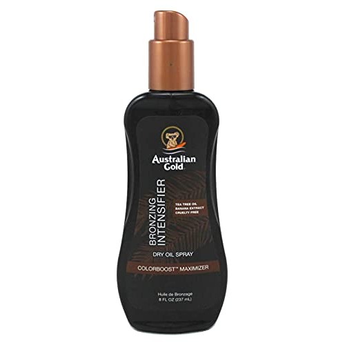 Australian Gold Intensifier Bronzing Dry Oil Spray 8 Ounce (235ml) (Pack of 2)