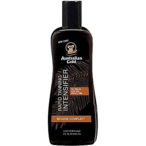 Australian Gold Rapid Tanning Intensifier Lotion, 8.5 Fl Oz | With Tea Tree O...
