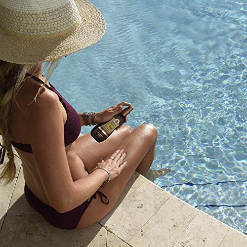 Australian Gold Spray Gel Sunscreen with Instant Bronzer SPF 50, 8 Ounce | Mo...