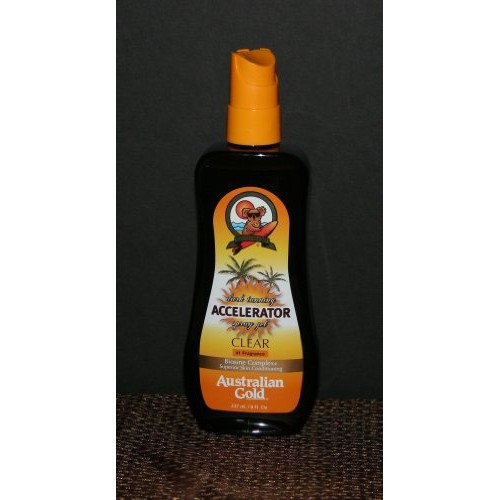 New Label Dark Tanning Accelerator Spray Gel