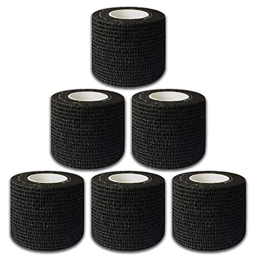 Tattoo Grip Tape Wrap Cover - Autdor 6Pcs Tattoo Machine Wrap 2" x 5 Yards Ta...