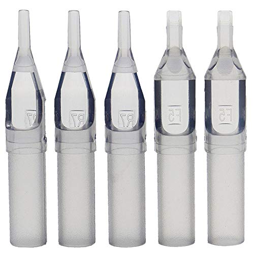 Tattoo Needles and Tips Kit - Autdor 50pcs Mixed Tattoo Needles + 50pcs Mixed...