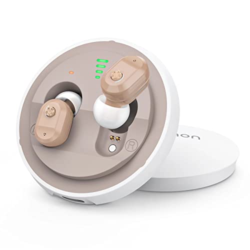 Autiphon Rechargeable Hearing Aids for Seniors Adults with Noise Cancelling, ...