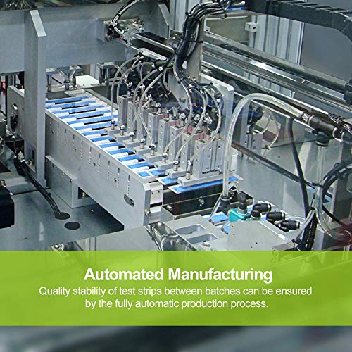 AUVON I-QARE DS-W Draw-in Blood Glucose Test Strips (100 Count) for use with ...