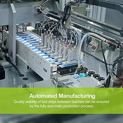 AUVON I-QARE DS-W Draw-in Blood Glucose Test Strips (150 Count) for use with ...