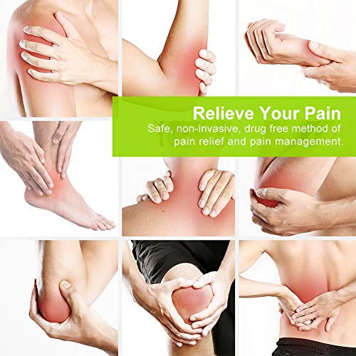 AUVON Rechargeable TENS Unit Muscle Stimulator, 24 Modes 4th Gen TENS Machine...