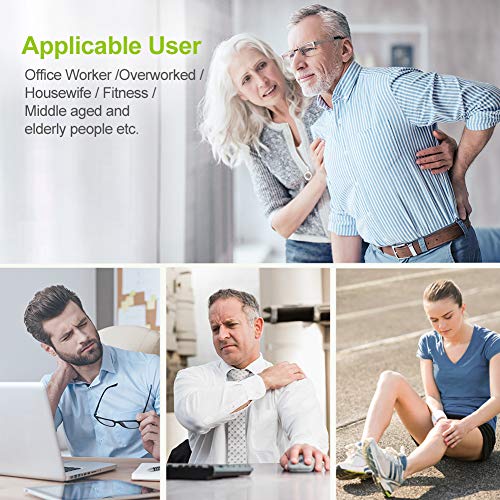 AUVON Rechargeable TENS Unit Muscle Stimulator, 24 Modes 4th Gen TENS Machine...