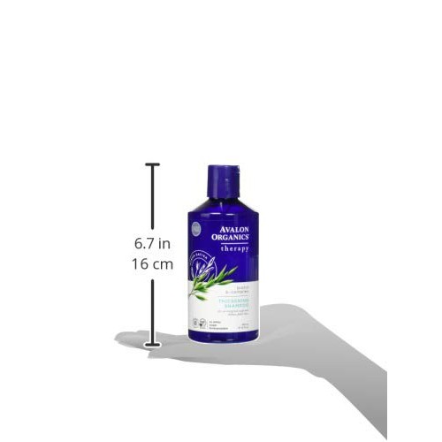 Avalon Organics Therapy Thickening Shampoo, Biotin B-Complex, 14 Oz