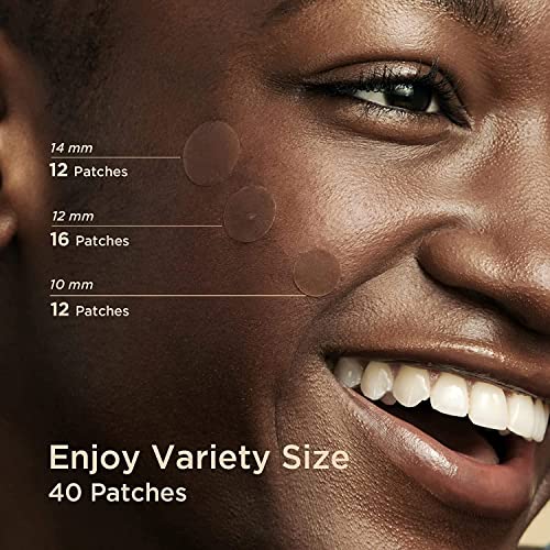 Avarelle Pimple Patches (40 Count) Hydrocolloid Acne Patches, Acne Spot Treat...