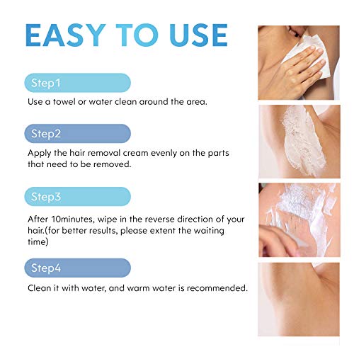 Avashine Hair Removal Cream, Skin Friendly Hair Remover Body Cream, Flawless ...