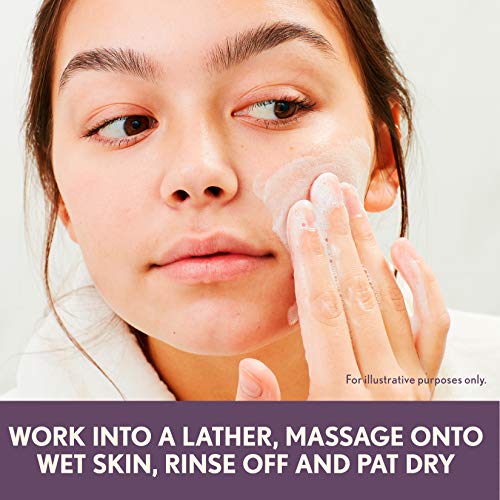 Aveeno Absolutely Ageless Nourishing Daily Facial Cleanser, Antioxidant-Rich ...