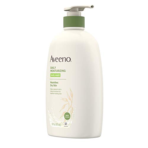 Aveeno Daily Moisturizing Body Wash with Soothing Oat Creamy Shower Gel (Soap...