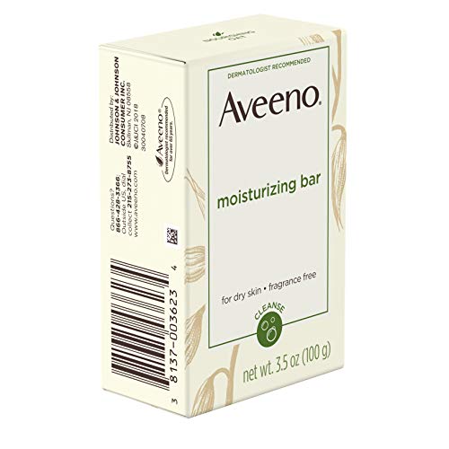 AVEENO Naturals Moisturizing Bar for Dry Skin 3.50 oz (Pack of 12) - Packagin...