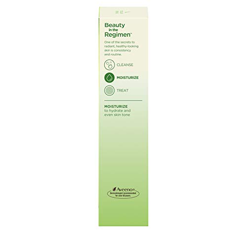 Aveeno Positively Radiant Daily Facial Moisturizer with Total Soy Complex and...