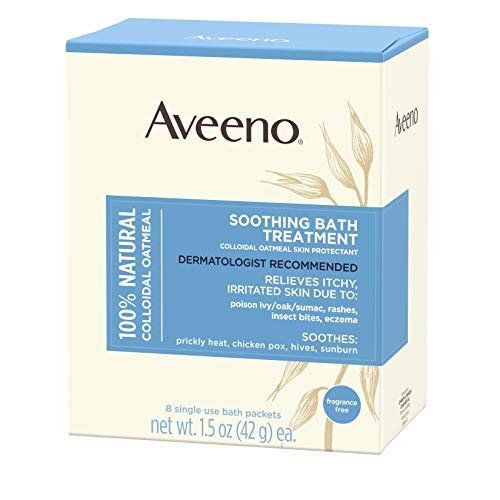 Aveeno Soothing Bath Treatment with 100% Natural Colloidal Oatmeal for Treatm...
