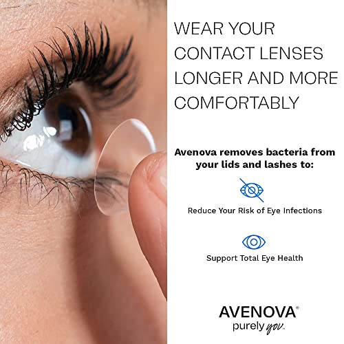 Avenova Eyelid and Eyelash Cleanser Spray - Dry Eye Relief With Pure Hypochlo...