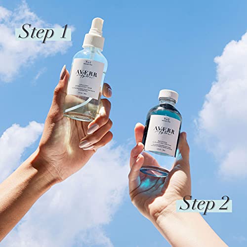 Averr Aglow Forever Radiant Kit, Anti-Aging Cleansing Dew Moisturizer, Recove...