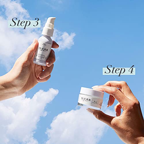 Averr Aglow Forever Radiant Kit, Anti-Aging Cleansing Dew Moisturizer, Recove...