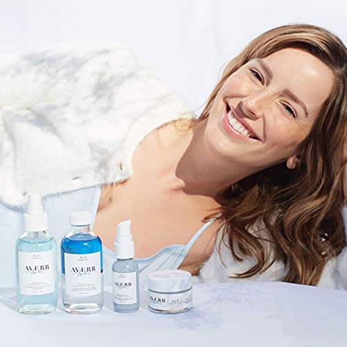 Averr Aglow Forever Radiant Kit, Anti-Aging Cleansing Dew Moisturizer, Recove...