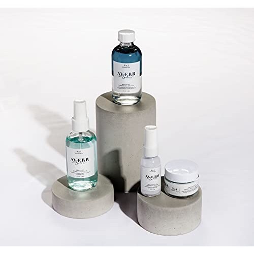 Averr Aglow Forever Radiant Kit, Anti-Aging Cleansing Dew Moisturizer, Recove...