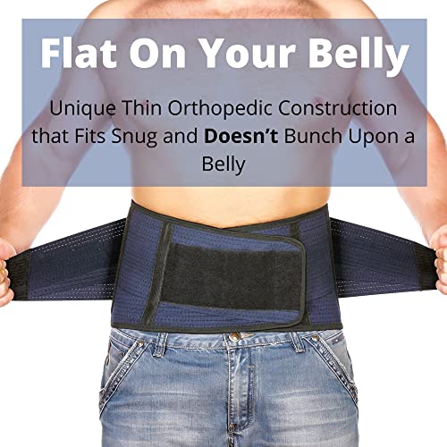 Back Support Lower Back Brace Provides Back Pain Relief - Breathable Lumbar S...