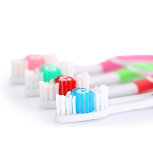 148 Individually Packaged Quality Large Head Medium Bristle Disposable Bulk T...