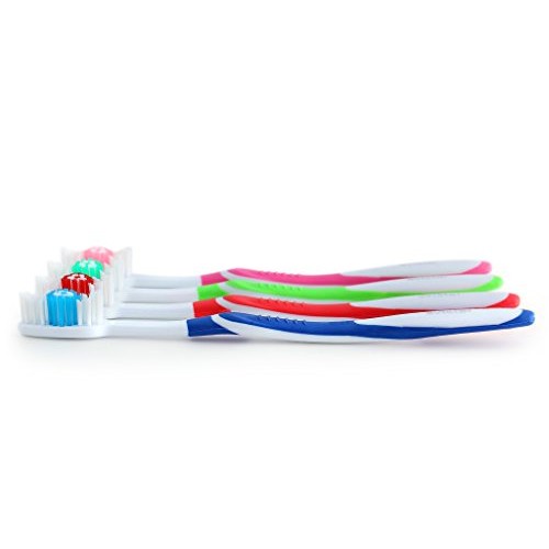 148 Individually Packaged Quality Large Head Medium Bristle Disposable Bulk T...