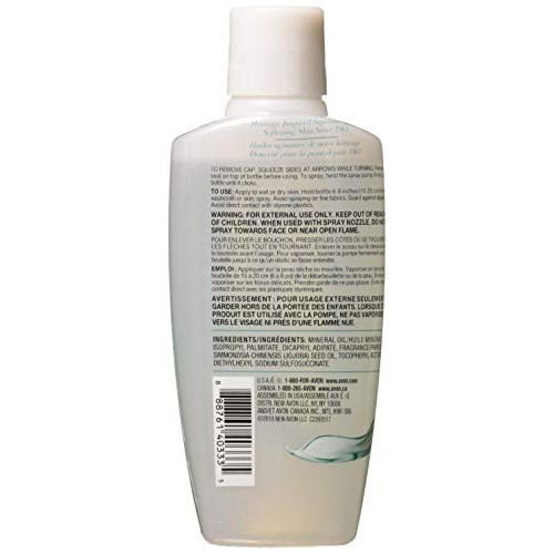 Avon Skin So Soft Original Bath Oil Spray with Pump, 5 Fl Oz 2 Pack