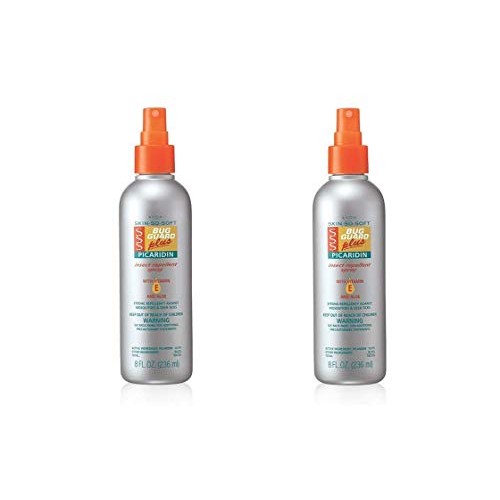 Avon Pack of 2 Skin so Soft Bug Guard Picaridin Pump Spray - 8 Oz. BONUS SIZE