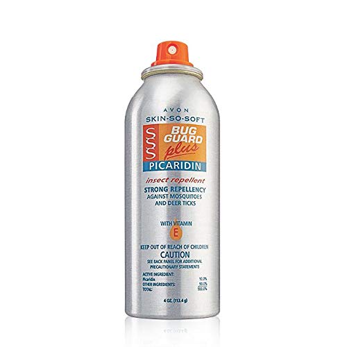 Avon SSS Bug Guard Plus Picaridin Aerosol Spray 4 Oz.