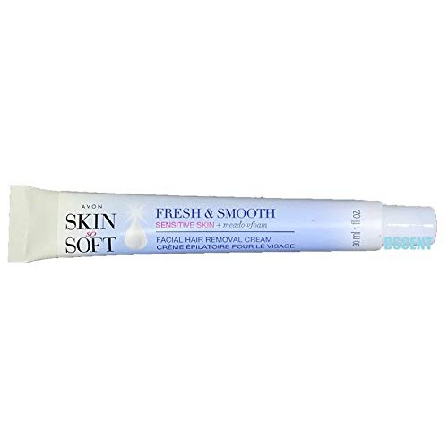 Avon SSS Fresh and Smooth Facial Hair Removal Cream 1 Ounce - Sensitive Skin