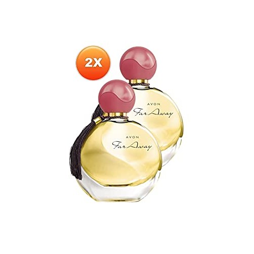 Set of 2 - Avon Far Away Eau De Parfum Perfume Spray 1.7 Ounce