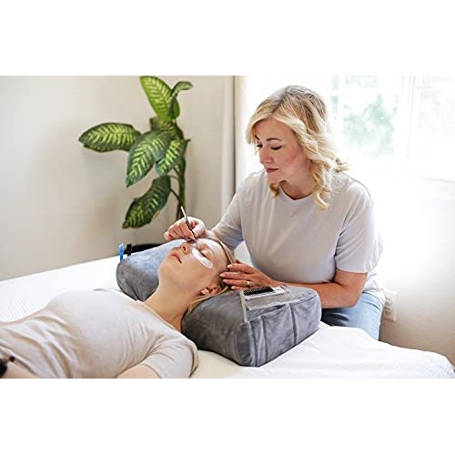 AVOSSO Lash Pillow for Lash Extensions, Ergonomic Design with Neck Support an...