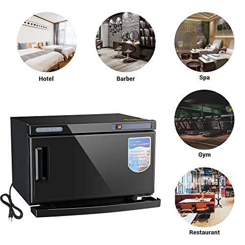 AW 16L Hot Towel Warmer Cabinet Facial Spa Salon Massage Gym Heater 200W Home...