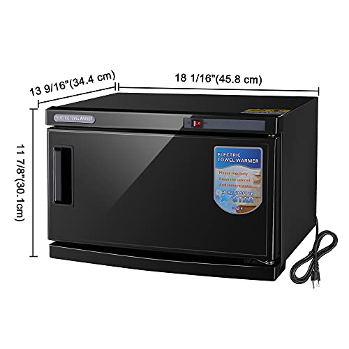 AW 16L Hot Towel Warmer Cabinet Facial Spa Salon Massage Gym Heater 200W Home...