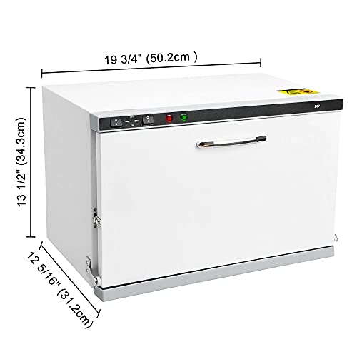 AW 3in1 23L Hot Towel Warmer Heat Cabinet Machine Nail Facial Skin Spa Massag...