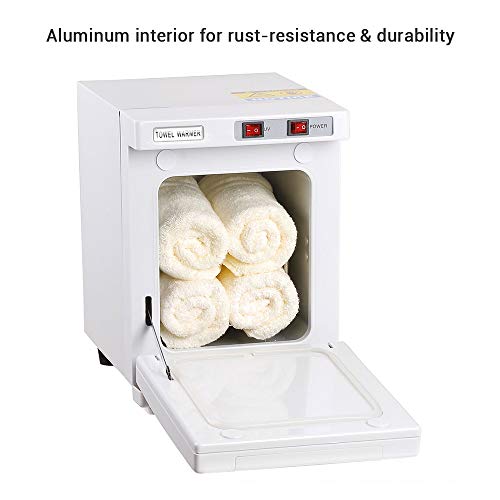 AW Portable 5L Mini Towel Warmer Hot Cabinet Beauty Salon Spa Nail Facial Ski...