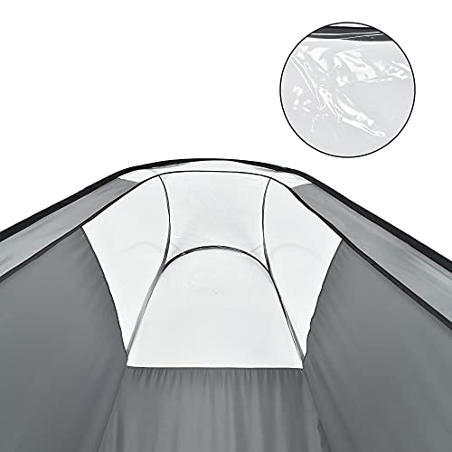AW Portable Spray Tanning Tent Pop Up Oxford Booth Airbrush Sunless Clear Window