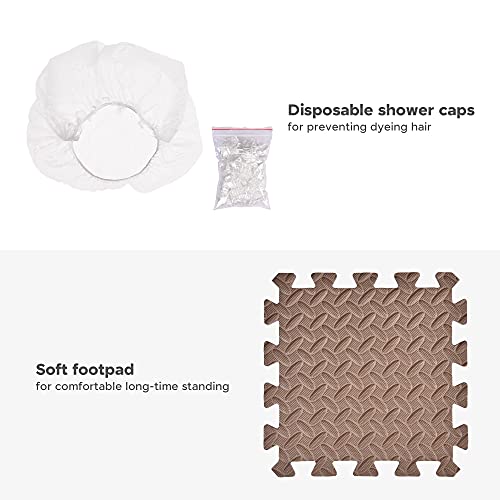 AW Portable Spray Tanning Tent Pop Up Oxford Booth Airbrush Sunless Clear Window