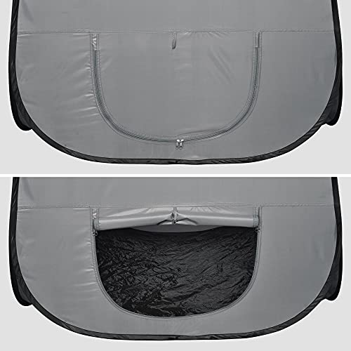 AW Portable Spray Tanning Tent Pop Up Oxford Booth Airbrush Sunless Clear Window