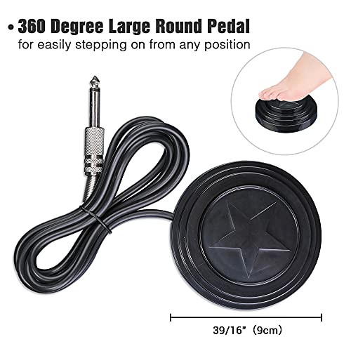 AW Tattoo Machine Complete Tattoo Kit 54 Color Ink 4 Machine Guns Set Foot Pe...