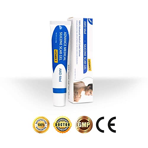 AWD Advanced Silicone Gel Medical Grade - Old & New Scar Removal Gels for Sur...
