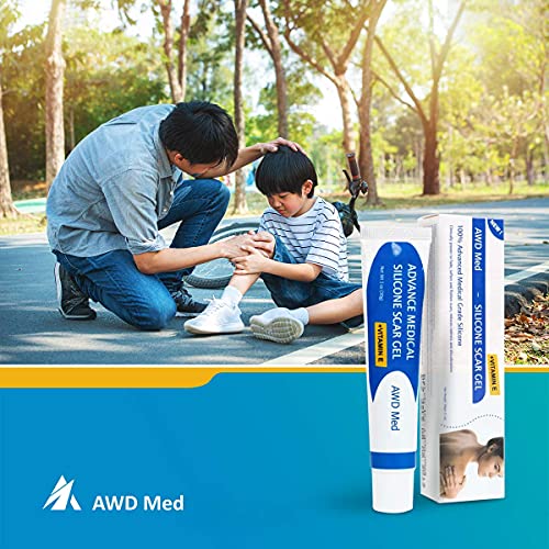 AWD Advanced Silicone Gel Medical Grade - Old & New Scar Removal Gels for Sur...