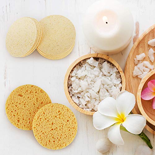 Facial Sponges, Compressed Facial Sponge for Facial Cleansing Facial Deep Cle...