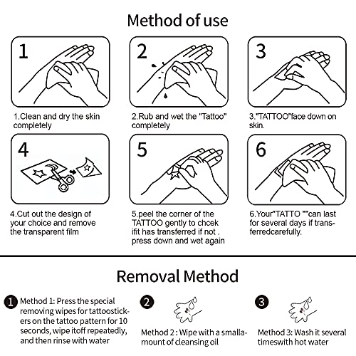 Cartoon luminous tattoo stickers for kids, 30 lovely mixed style temporary gl...