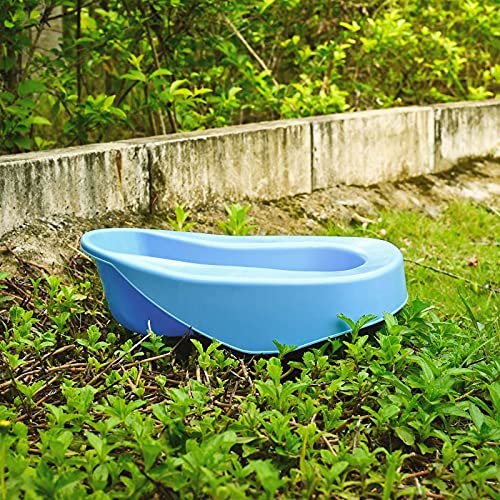AWOKEN Bedpan Urine Bottle for Male and Female Adult, Thick Firm Bed pan, Thi...