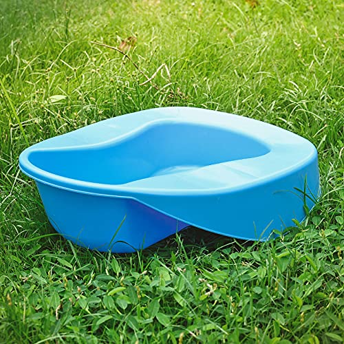 AWOKEN Bedpan Urine Bottle for Male and Female Adult, Thick Firm Bed pan, Thi...