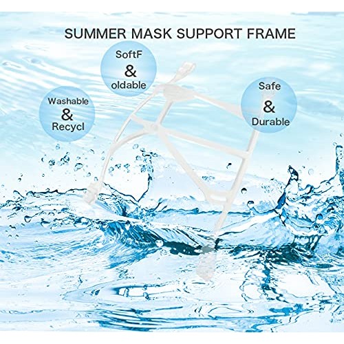 Awolf 5 Piece Face Mask Support Frame Protection Stand Mask to Protect the Li...